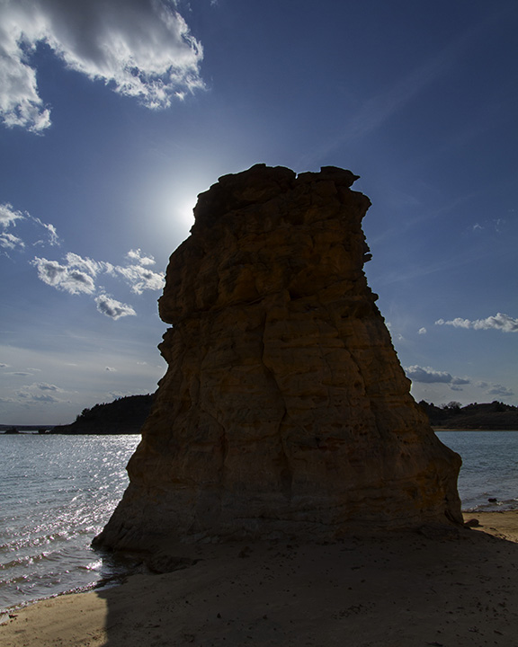 Wilson Lake pillar