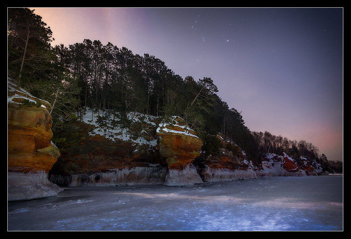 Night at the Ice Caves