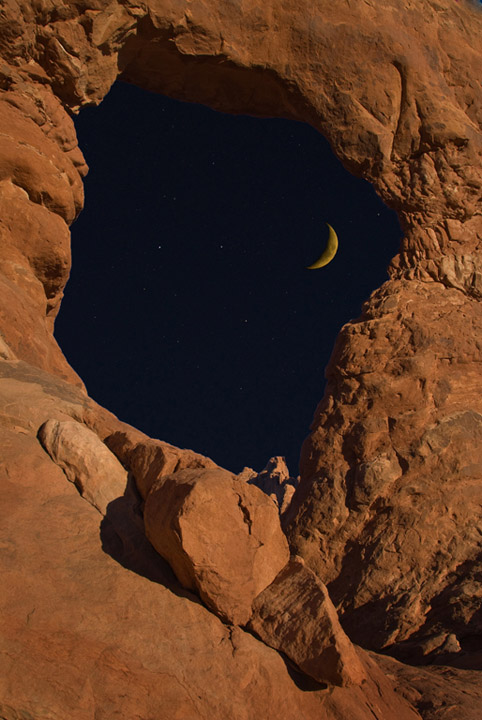 Night Sky through the Window