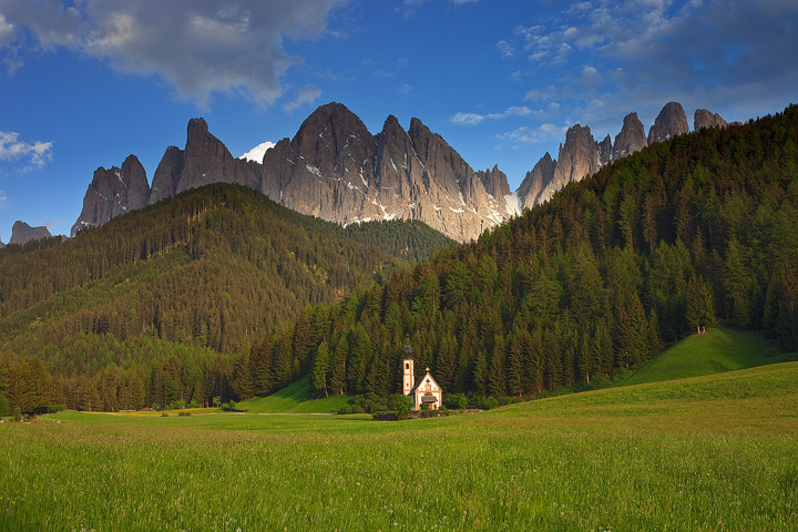 Church in the Dolomites