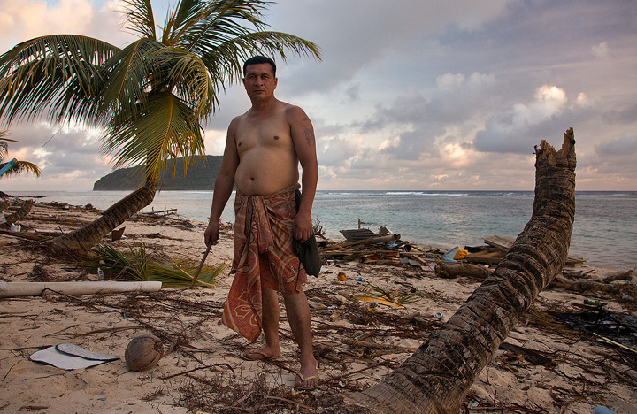 Devastation in Samoa