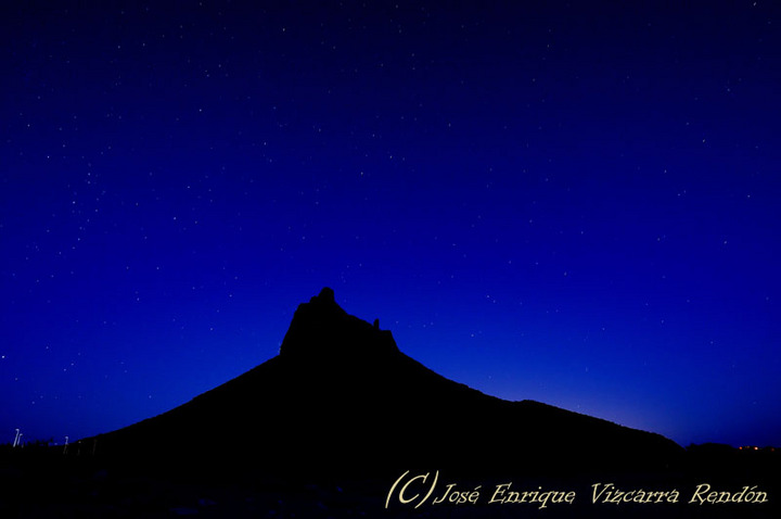 Tetakawi hill silhouette
