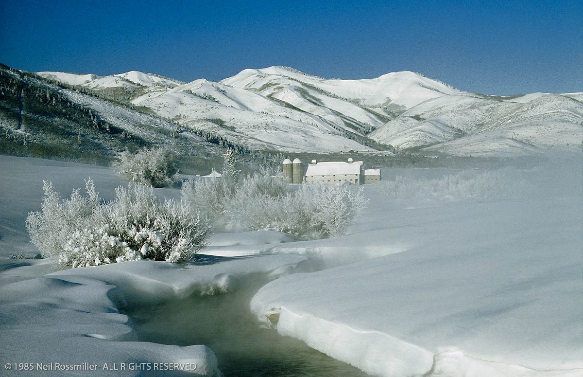 Winter Barn