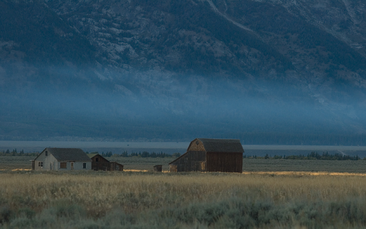 Barn in Spotlight
