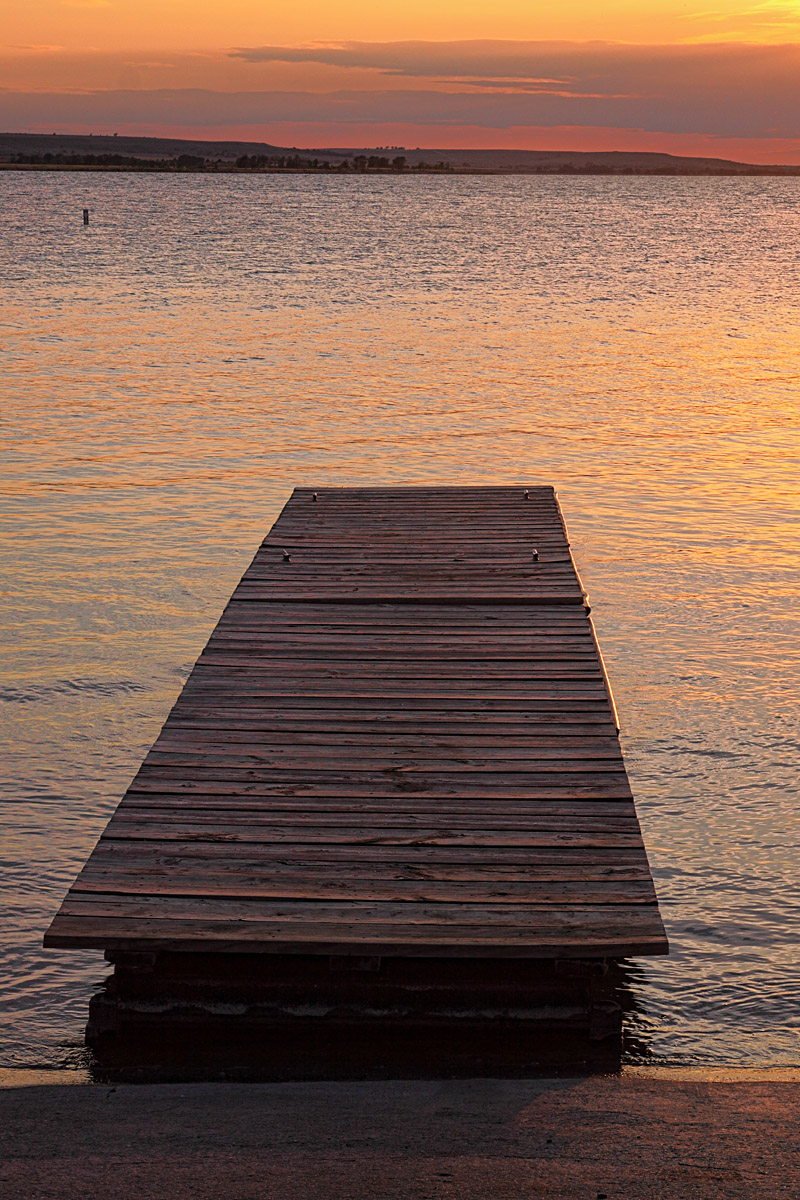 Sunset pier