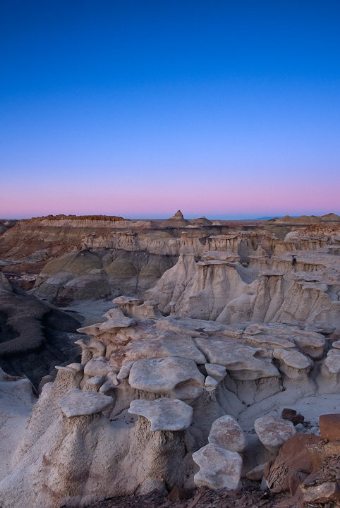 Sunrise on the Badlands