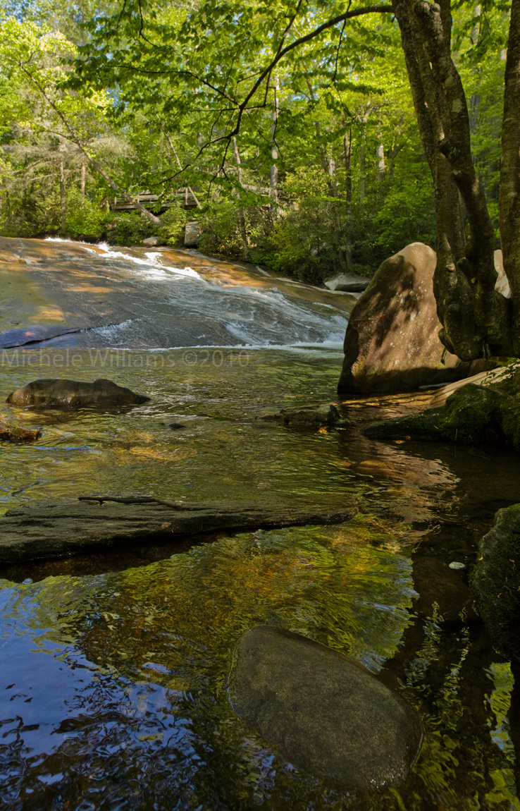 Sliding Rock Reflections