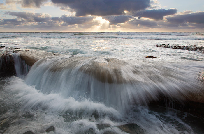Waves and Sun Beams