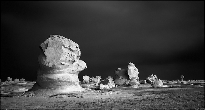 White desert