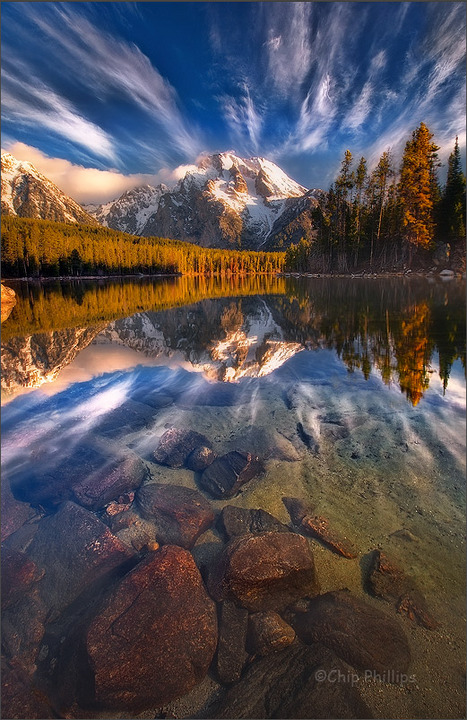 Leigh Lake Reflections