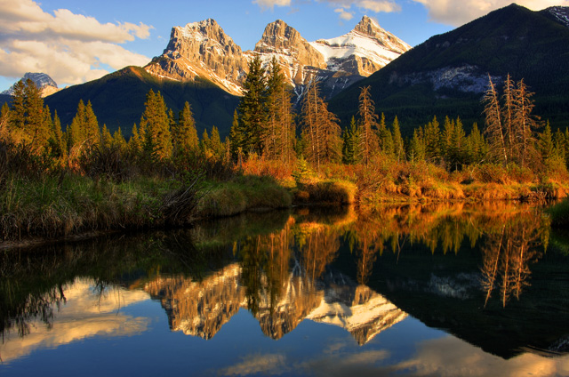 Three Sisters Reflection