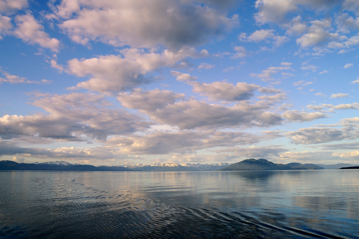 Entering Glacier Bay