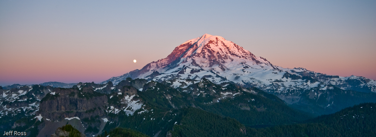 Mt. Rainier Moonrise