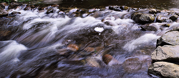 Water Over Rocks