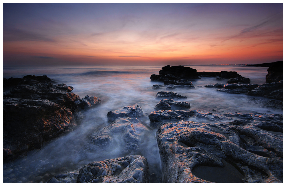 Sunset over Porthcawl
