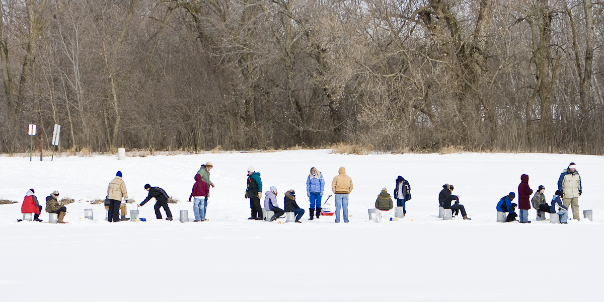 Ice fishing