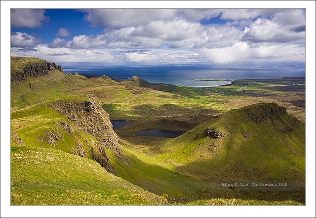 Quirrang and Staffin Bay