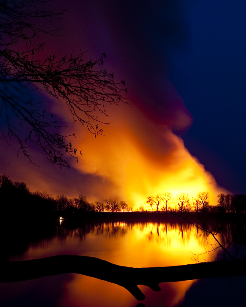 Controlled grassfire (E, W, F & W)
