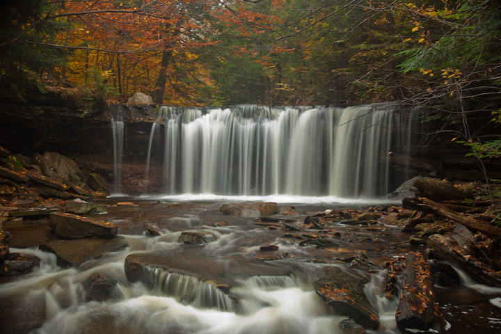 Ricketts Glen Waterfall