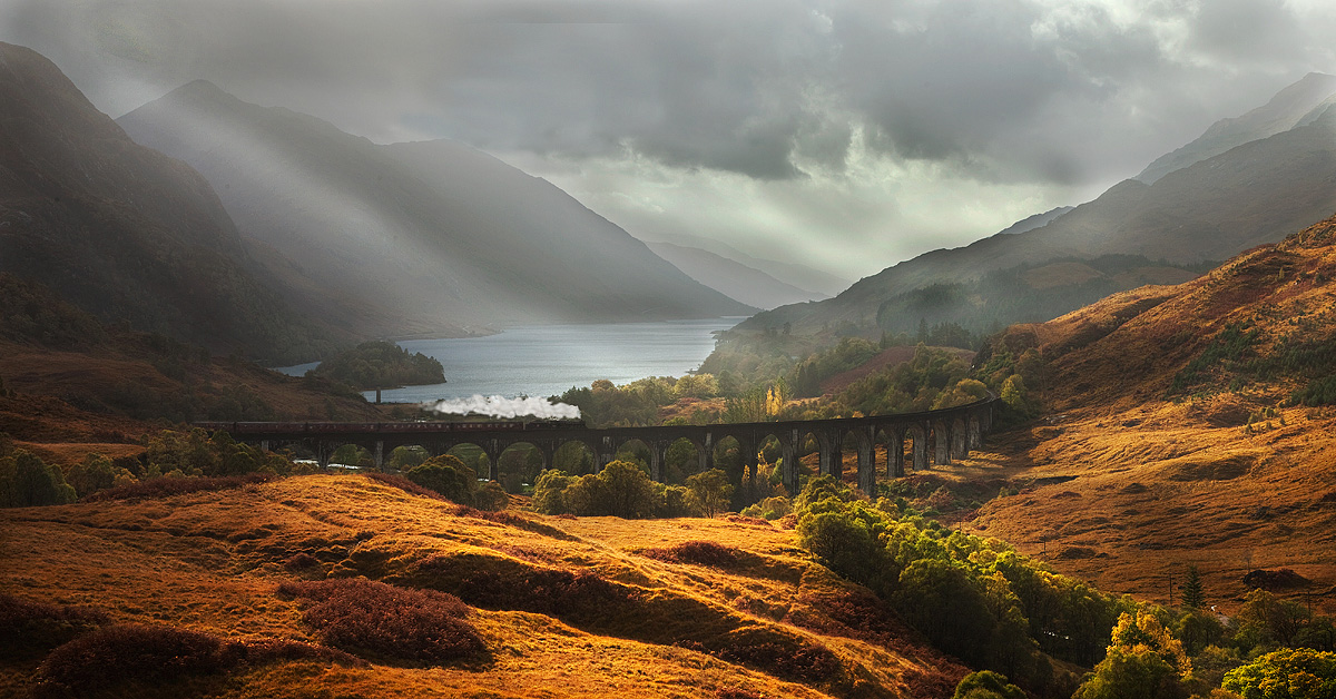 Glennfinnan in Scotland