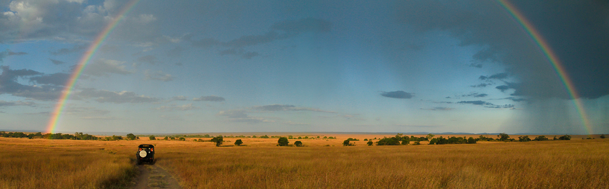Rainbow on Masai Mara