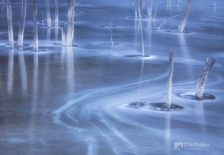 Frozen Pond, Jasper AB