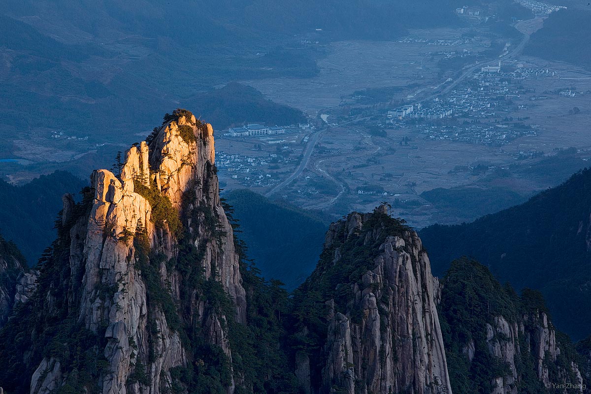 Behind the Mountains