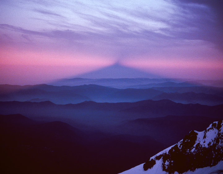 WC#469 Shadow of Mt Hood