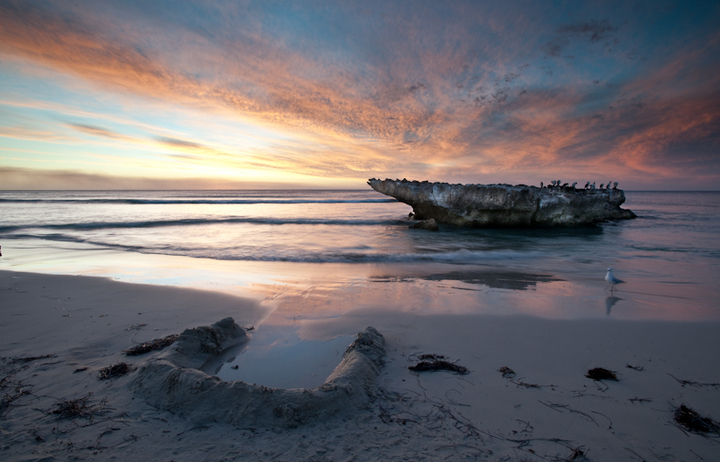 Limestone and Sandcastle