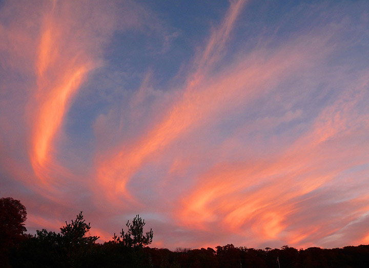 Sweeping sunset