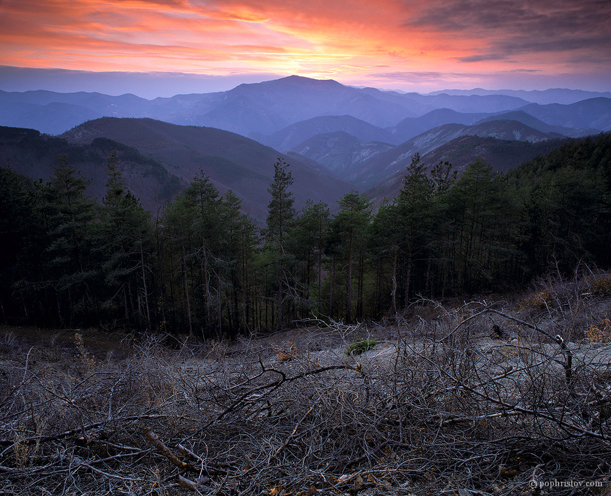 Chilyaka Peak Sunset