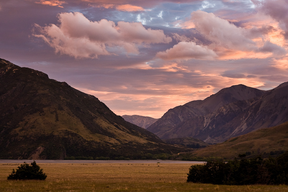 New Zealand sunset