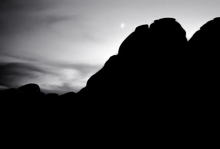 WC#475 Moonrise, Arches