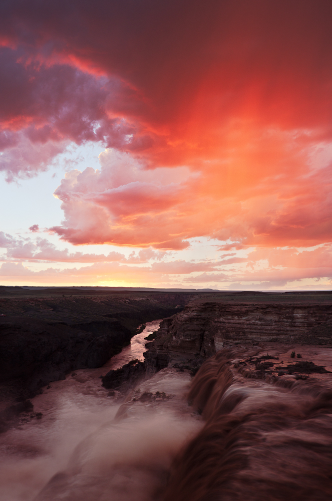 Grand Falls Sunset