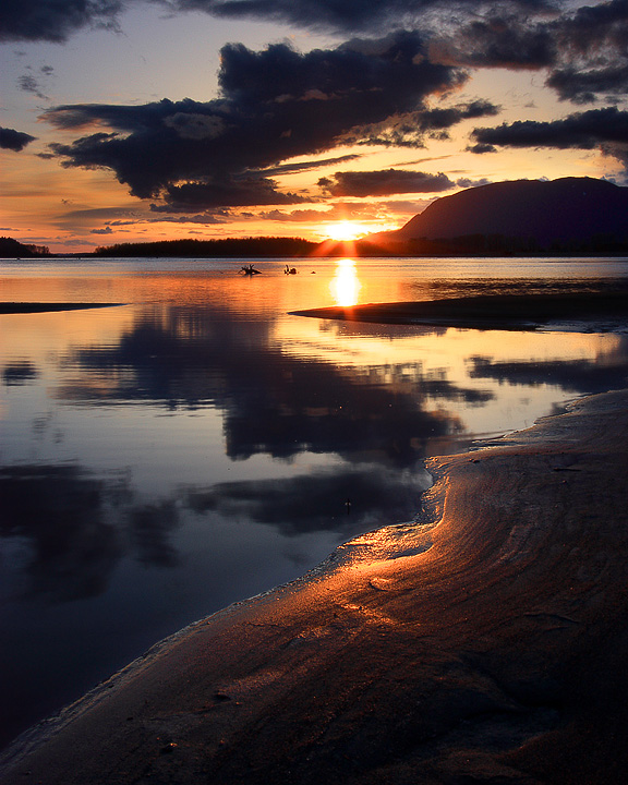 Evening on the Fraser