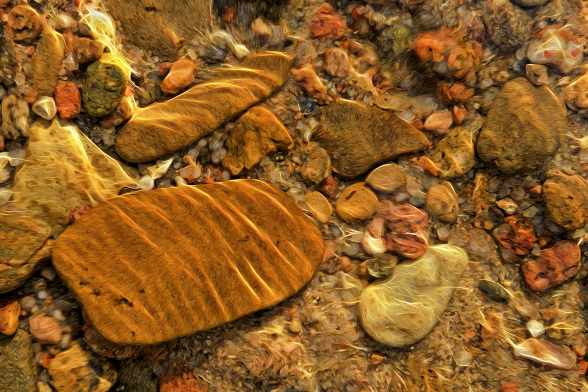River Rock Art