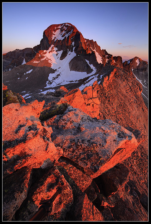 Longs Peak Light Rush