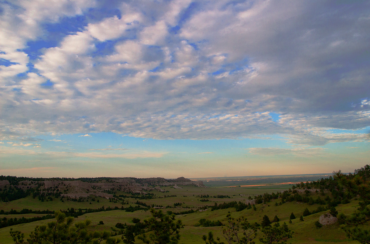 Cedar Canyon with Clouds