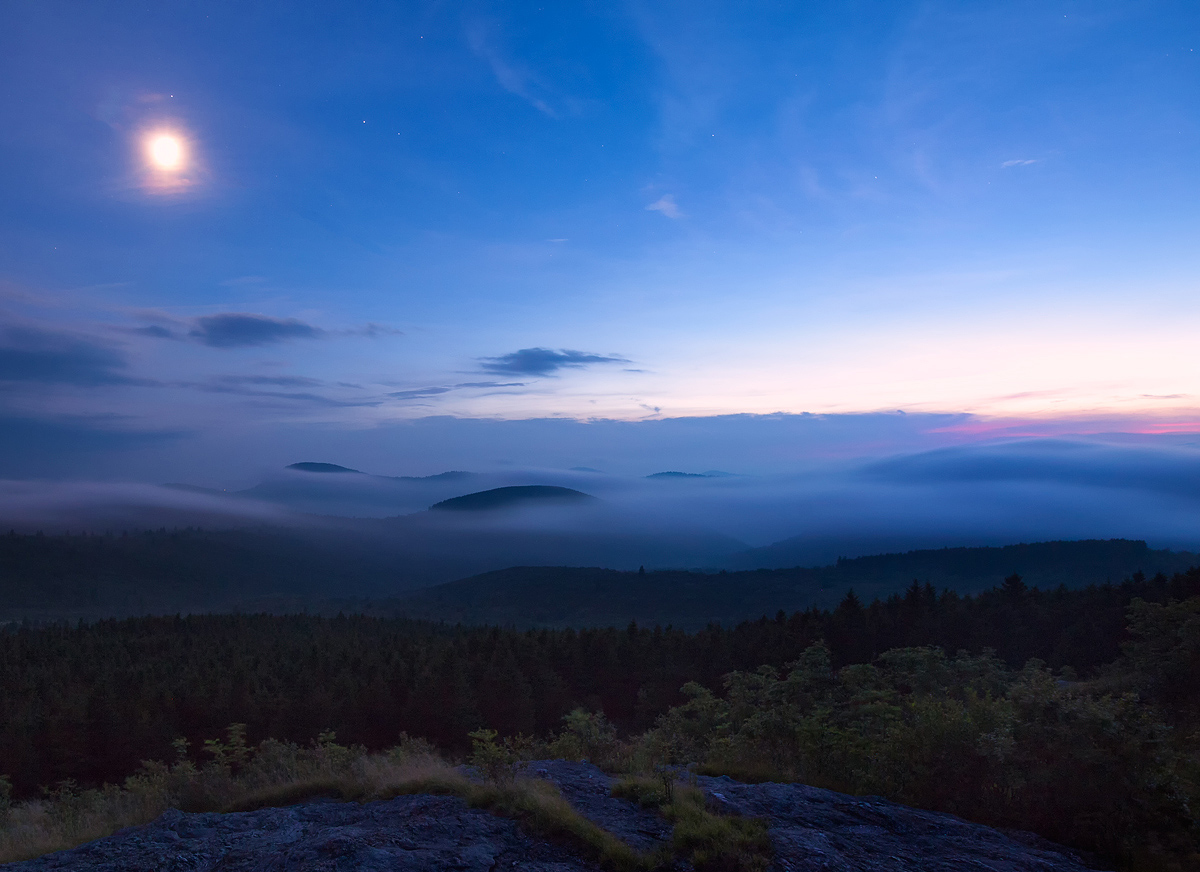 Moon over Black Balsam