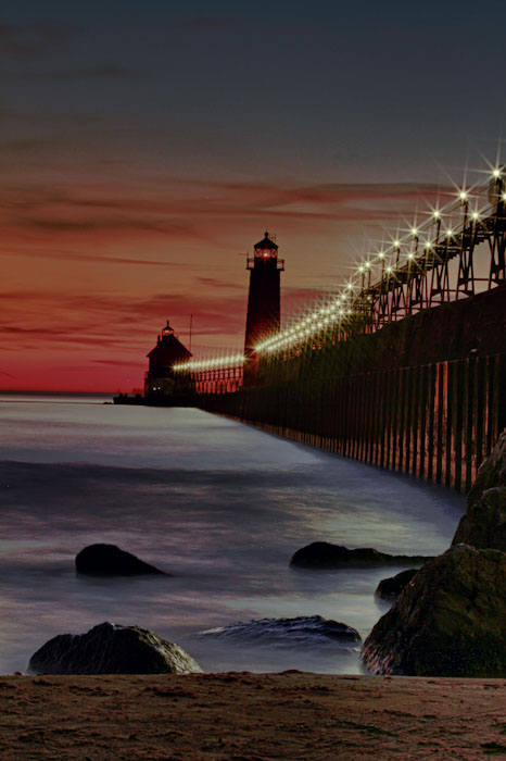 Grand Haven Lighthouse + repost