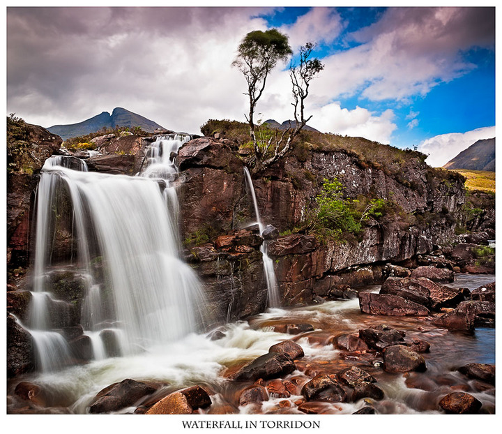 Waterfall in Torridon