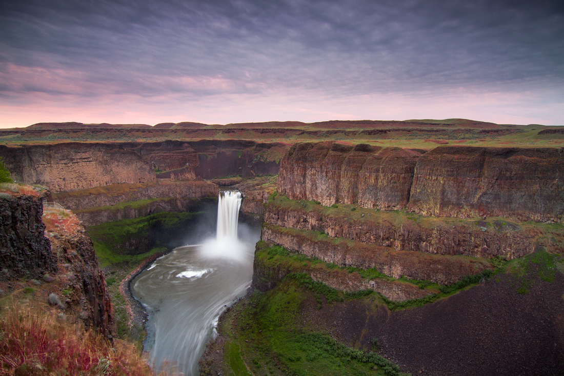 Palouse Falls using LR4