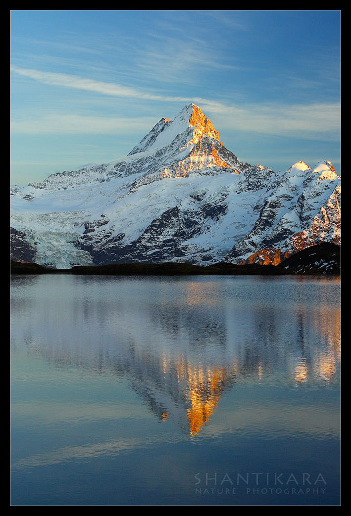 Schreckhorn reflection