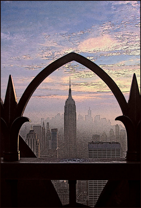 Empire State Framed