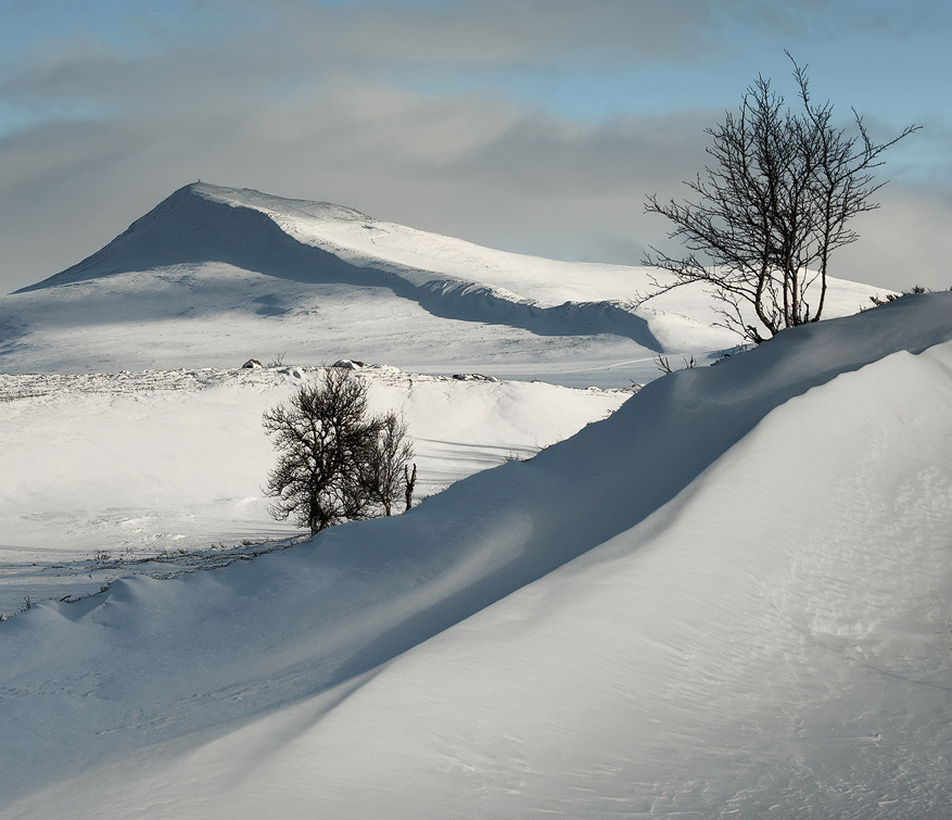 Shadows in Rondane