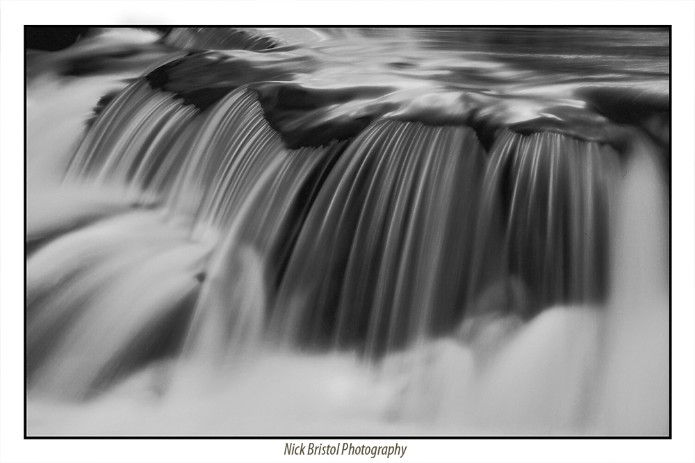 Bond Falls in B/W +