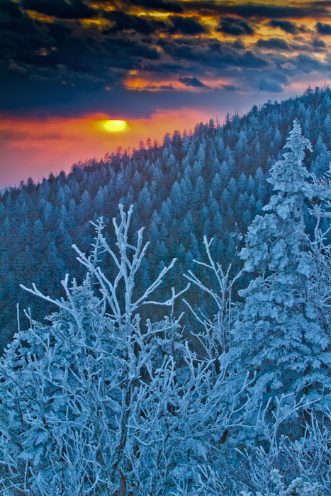 Cold evening