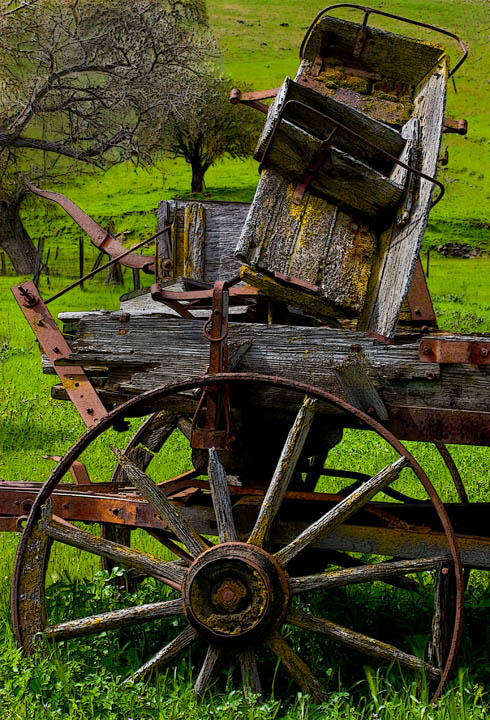 Old Wagon Seat
