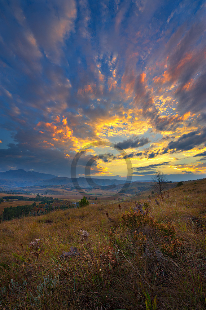 Fire in a Berg Sky