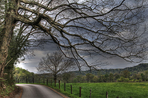Stormy sky